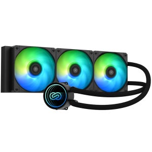 3RSYS 라니 SE 360 ARGB 블랙 저소음 CPU쿨러 3열 수냉쿨러