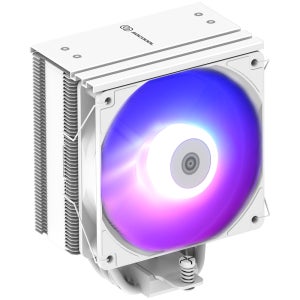 3RSYS RC370 ARGB 화이트 램프리 공랭쿨러 CPU쿨러 쿨링팬 냉각팬