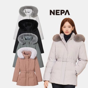 네파 여성 25F/W 프리미아 벨티드 그래핀기능 안감 폭스퍼 미드 구스 다운자켓