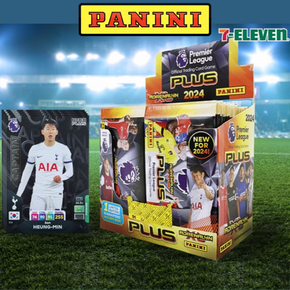 [박스]EPL 축구카드 파니니 PLUS 2024 컬렉션 아드레날린 카드 랜덤 50팩