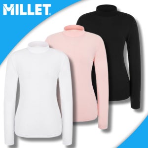 밀레 여성 등산 베이스 레이어 반목 긴팔 티셔츠 흡습속건 아웃도어 등산복