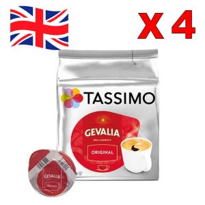 16개입 4개 타시모 예발리아 게발리아 오리지널, Tassimo Gevalia Original