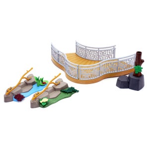 플레이모빌 확장용 동물원 전망대 시리즈 다리 70348