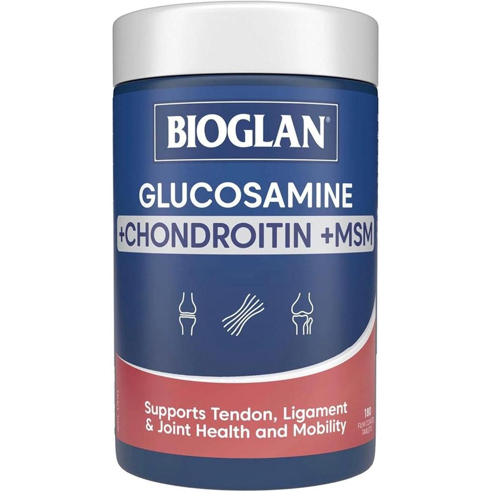 Bioglan <b>바이오글랜</b> 글루코사민+콘드로이신+MSM 180타블렛