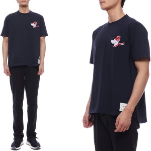 톰브라운 25SS 남성 헥터 반팔티셔츠 MJS238E J0058 415