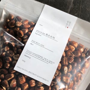방앗간청년 압력으로 쪄서 볶은 옥수수차 500g 3팩