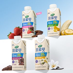 셀렉스 프로핏 드링크 4종(밀크바닐라/모카초콜릿/바나나/딸기초코) 250ml 36팩(18팩 2박스)