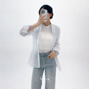 살안탐템 간절기 스프라이트 루즈핏 셔츠 3color