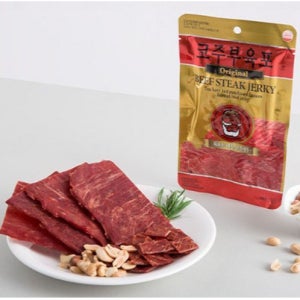 코주부 육포 오리지널 비프 스테이크 저키 50g 2개