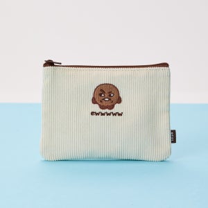 BT21 SHOOKY 오늘의 기분 플랫 사각 파우치