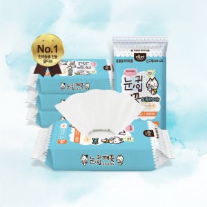 에티펫 강아지물티슈 눈귀입 깨끗 도톰한 티슈 40매 24개