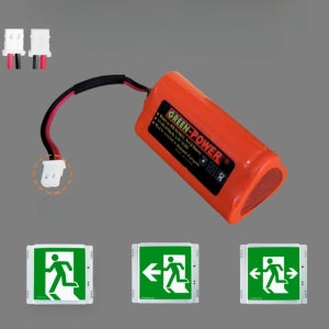 비상구 유도등 건전지 소방용 화재 수신기 예비전원 배터리 전지 3.6V 400mAh