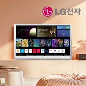 LG전자 룸앤티비2세대 27TQ600SW 27인치 화이트 스마트 모니터 캠핑 넷플릭스