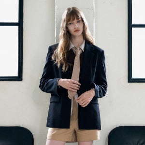 테일러드 세미 오버핏 자켓_MIWJKFT0PG