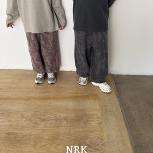 SALE NRK 가을 카모 조거바지 (반품,교환X) 유아 키즈 주니어 밴딩바지 데일리룩