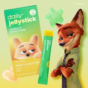 [주토피아 에디션] 디즈니 데일리 젤리스틱 멀티비타민&에센셜 제로슈가 14포, 1개
