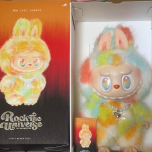 팝마트 라부부 더몬스터즈 락 더 유니버스 대형인형 멀티컬러 귀여운 털봉제 인형