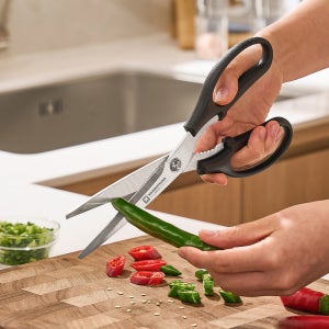 바겐슈타이거 스텐 트윈 블레이드 가위 611 강력한 절삭력 양손가위