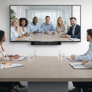 HP 폴리 스튜디오 V52 USB 중형 회의실 화상회의 시스템 비디오바 A09D4AA