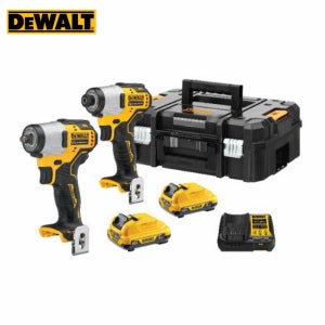 디월트 DCK2112D2T 12V DCF801N + DCF902 충전 임팩드릴+임펙렌치 콤보 2.0Ah 배터리 2개