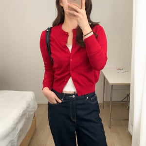 [소프트얀] 스파오 라운드넥 카디건 SPCKF49W01