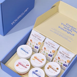 유얼거트 그릭요거트 생일 감사 축하 건강 선물 세트 (그릭요거트 5개+그래놀라 3봉)