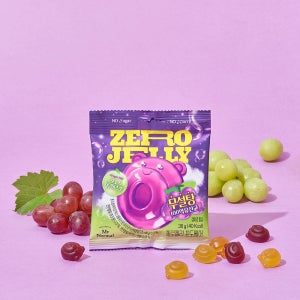 [자체배송] 마이노멀 저당 제로젤리 포도베어42g 8봉지(1박스)