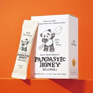 천연 벌꿀스틱 지리산 잡화꿀 답례품 선물세트 국내산 판다스틱허니 스틱꿀 150g, 1개