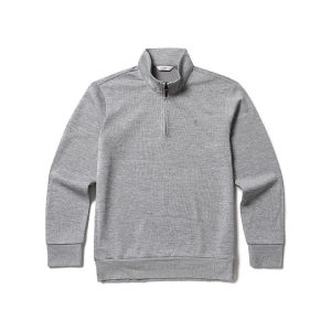 올젠 남성 베이직 반집업 맨투맨_ZPE4TU1503