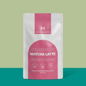 Matcha Maiden 오가닉 말차 스트로베리 라떼 파우더 150g