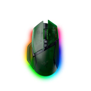 [레이저코리아] 레이저 바실리스크V3 PRO 35K 팬텀 그린 에디션 무선 게이밍 마우스