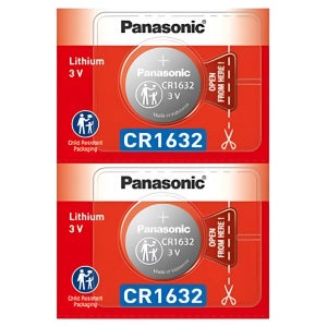CR1632 자동차키 스마트키 납작 코인 배터리 동전 리튬 건전지 2개