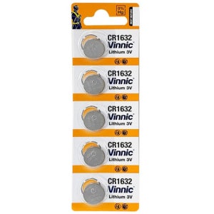 CR1632 자동차키 스마트키 납작 코인 배터리 동전 리튬 건전지 5개