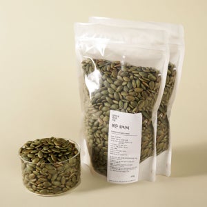 방앗간청년 압력으로 볶은 호박씨 400g 2개