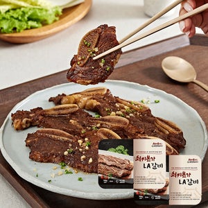 최씨본가 24년 전통 맛집 수제 양념 LA갈비 700g, 2개