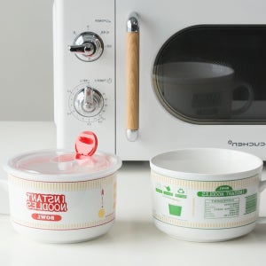 전자레인지라면용기 전자렌지라면기 그릇 도자기 800ml