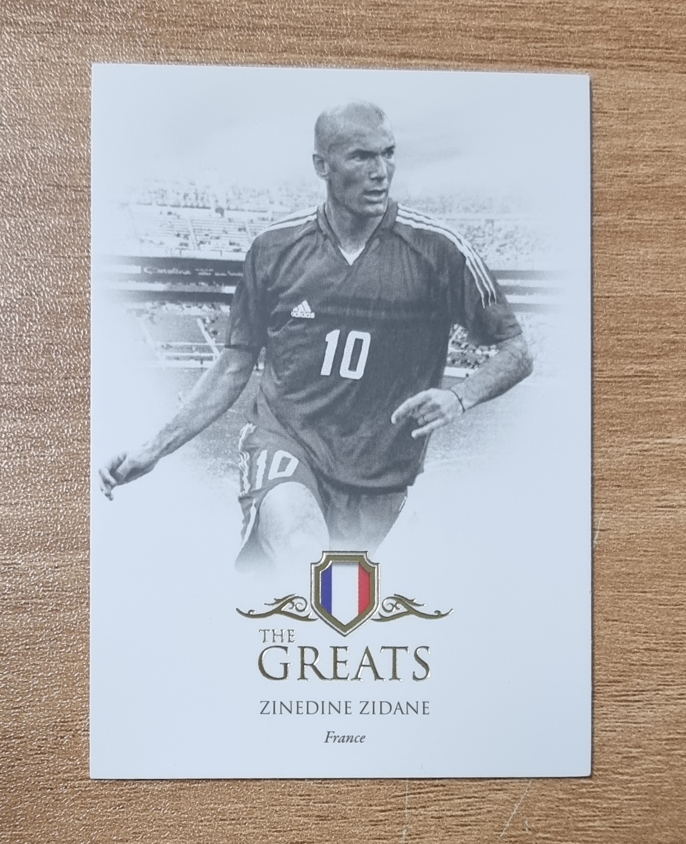 지네딘 지단 2023 Futera The Greats No-120 퓨테라 축구카드