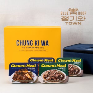 [온라인단독] 청기와타운 선물세트 프리미엄 양념갈비 양념구이 소불고기
