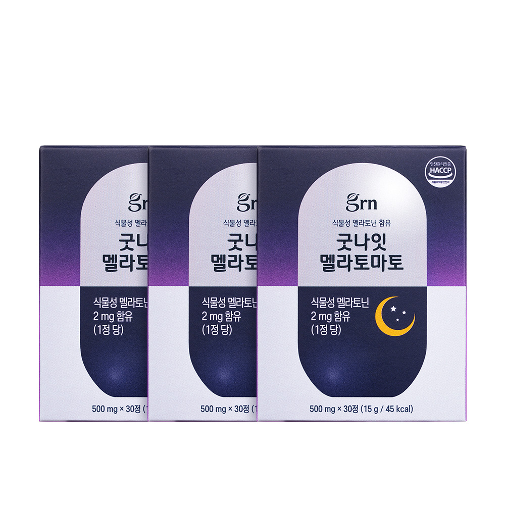 <b>GRN</b> 굿나잇 멜라토마토 3개월 숙면 멜라토닌