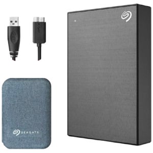 씨게이트 외장하드 OneTouch 데이터복구 외장HDD 4TB, 스페이스그레이