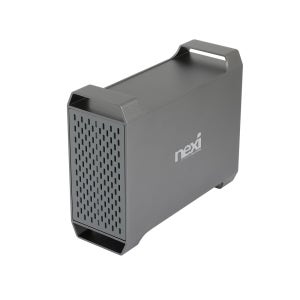 DAS 외장하드 케이스 외장HDD 2베이 USB C타입 도킹스테이션