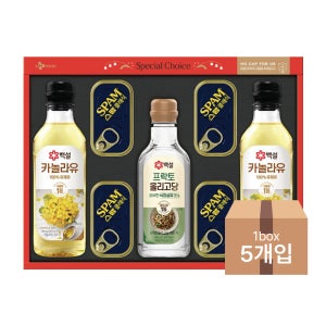 CJ제일제당 스팸 특별한선택 K-4 선물세트 X 5개(1BOX)