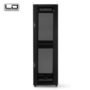 엘디네트웍스 LD-2P2000ST 2단분리형 서버랙 2000(H) x 600(W) x 1000(D) 40U 블랙