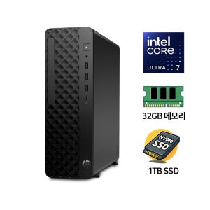 HP 데스크탑 PC Prodesk 4 SFF G1i 울트라7 사무용 컴퓨터 32GB 램 1TB SSD
