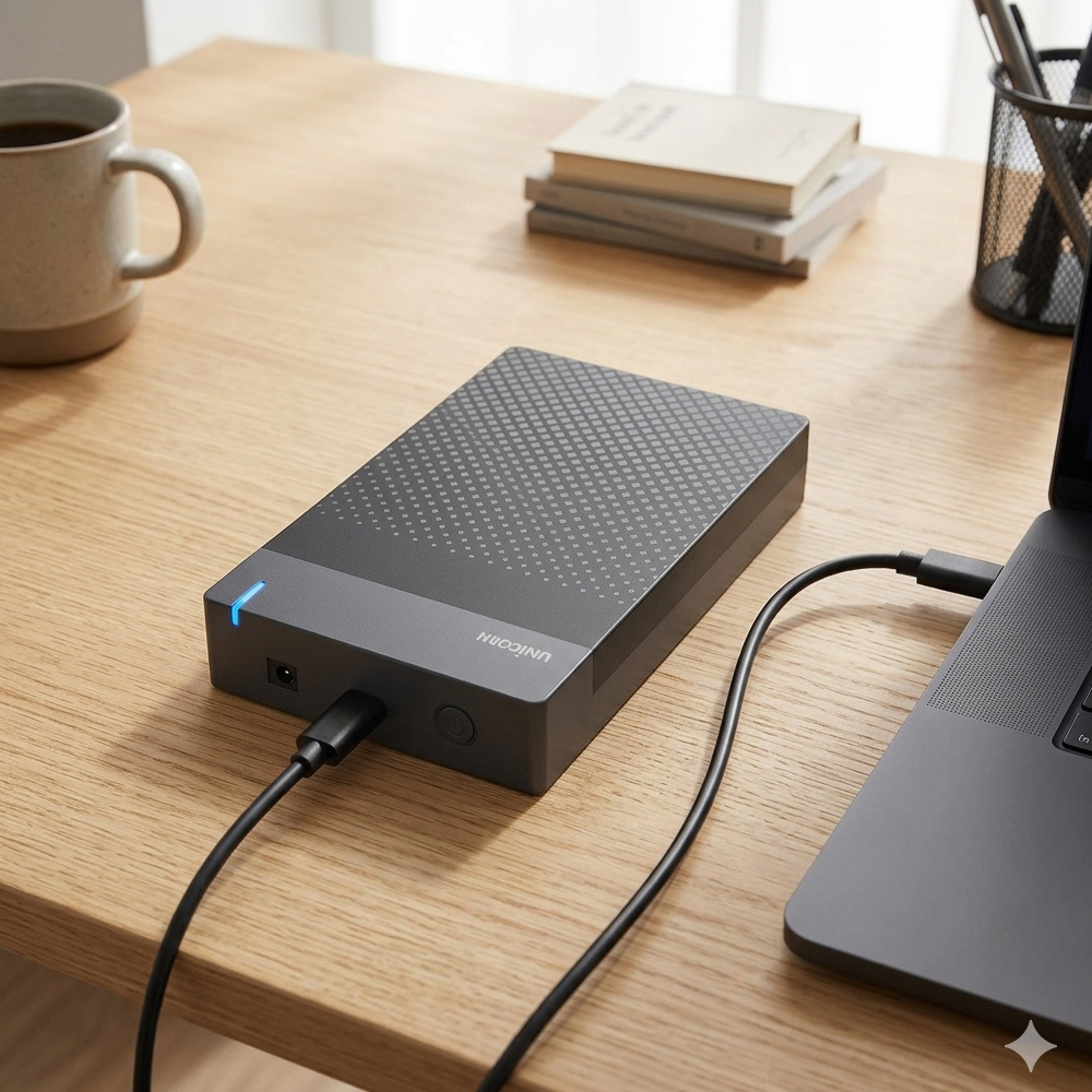 8.9cm 3.5인치 외장 하드 케이스 SATA HDD 16TB 지원 USB 3.1 C타입