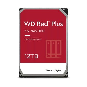 하드디스크 웨스턴디지털 나스용하드 HDD WD RED PLUS NAS구축 512MB, 12TB