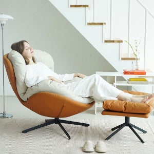마루이 에그 1인용 회전 안락 쇼파 수유 의자 독서 의자