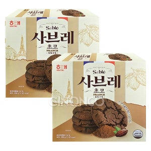 해태 초코 사브레 236g 2개