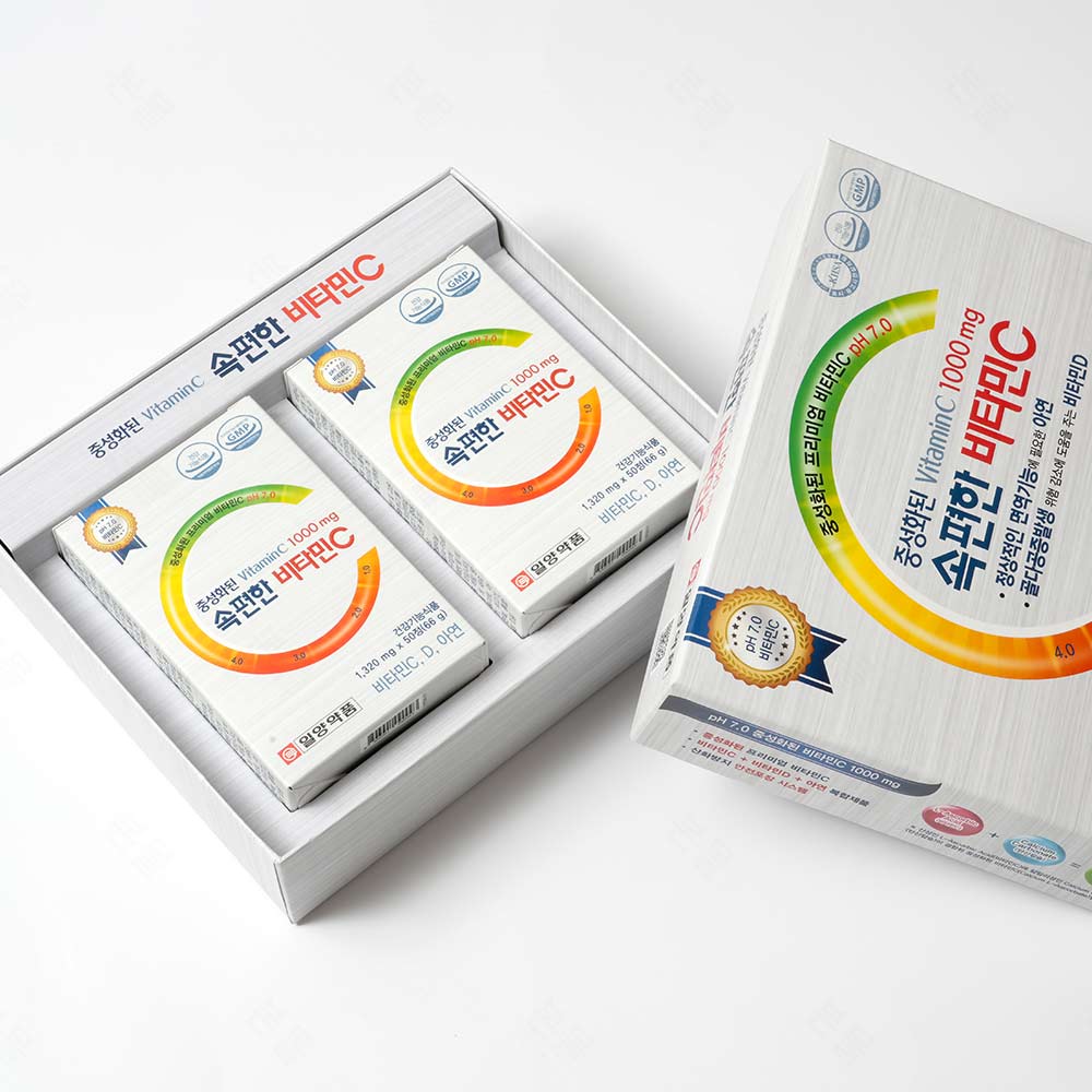 일양약품 <b>비타민C</b> 50정 2개 고함량 <b>천연 비타민</b>씨 고용량 1000mg