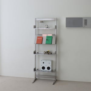 스테인리스 모듈 시스템선반 스탠드형 (포스트2+가로바2+베이직3+디스플레이1)